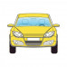 FIAT 500 3Д 2007- СТЕКЛО ЛОБОВОЕ Зеленое+Инкапсулированное+ИЗМ ШЕЛК (Эл/хром зеркало) | 4030634